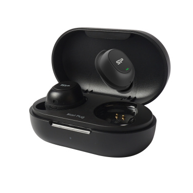 Logo trade promotional merchandise picture of: WIRLESS HEADPHONES BP80 SILICON POWER