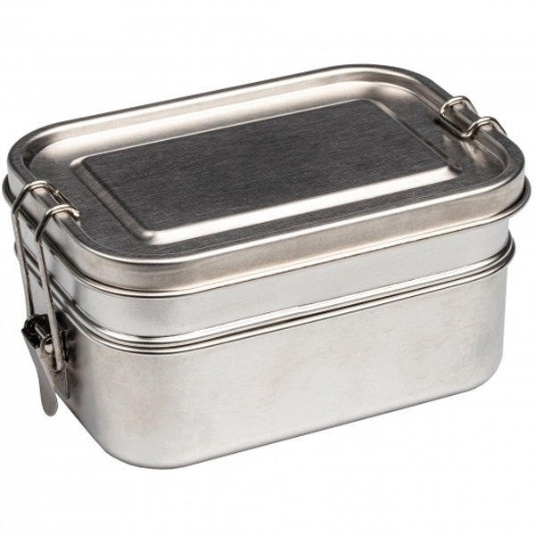 Logo trade promotional gifts picture of: 2-level lunch box PORTO ALEGRE