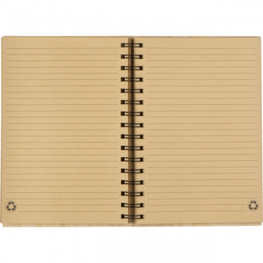 Logo trade business gifts image of: A5 notebook PISA