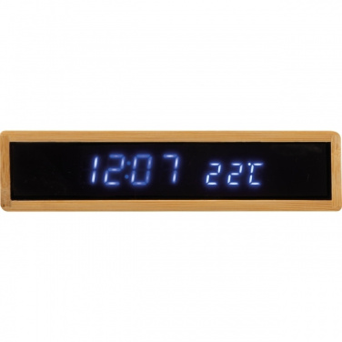 Logo trade promotional products image of: Desk clock TRONDHEIM