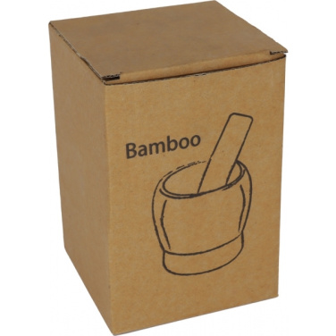 Logo trade promotional giveaways image of: Wooden mortar SALVADOR