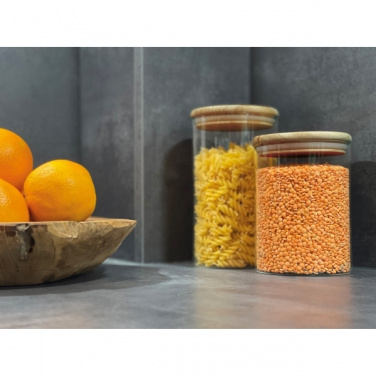 Logotrade corporate gift image of: Borosilicate container ONTARIO 1000 ml