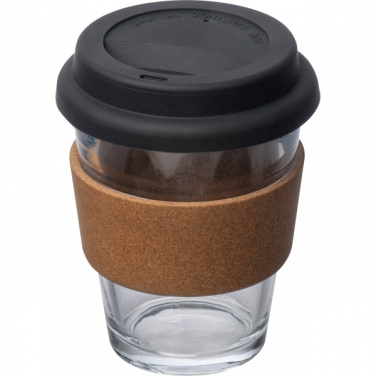 Logo trade promotional gifts picture of: Glass drinking cup WROCŁAW 350ml