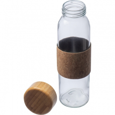 Logotrade advertising products photo of: Glass bottle SKOPJE 500 ml