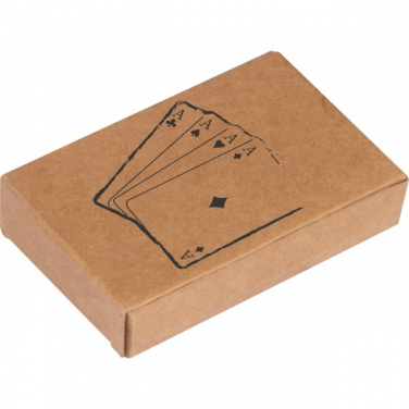 Logo trade corporate gifts picture of: Playing cards NEW CASTLE