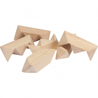 Logo trade promotional items image of: Wooden puzzle TOULOUSE