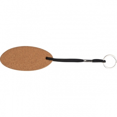 Logotrade promotional gift picture of: Cork keyring ROSKILDE