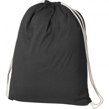 Logotrade advertising product picture of: Cotton gym bag BUDAPEST