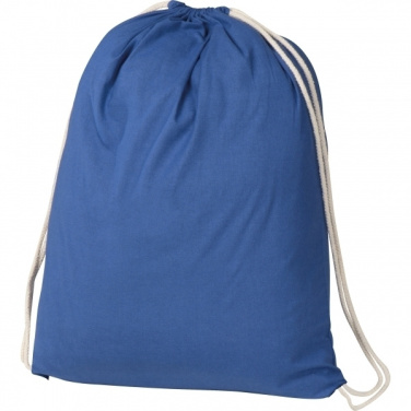 Logo trade promotional items picture of: Cotton gym bag BUDAPEST