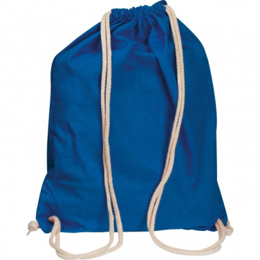 Logotrade promotional merchandise photo of: Cotton gym bag CARLSBAD