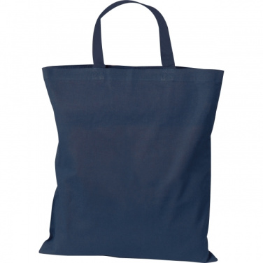 Logotrade promotional gift image of: Cotton bag with short handles BREGENZ