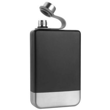Logo trade corporate gift photo of: Hip flask set TAHAT Schwarzwolf
