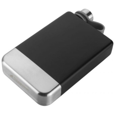 Logotrade corporate gifts photo of: Hip flask set TAHAT Schwarzwolf