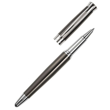 Logo trade promotional merchandise image of: Metal roller pen ROI