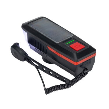 Logo trade promotional giveaways image of: Solar bike light with horn, MC-5