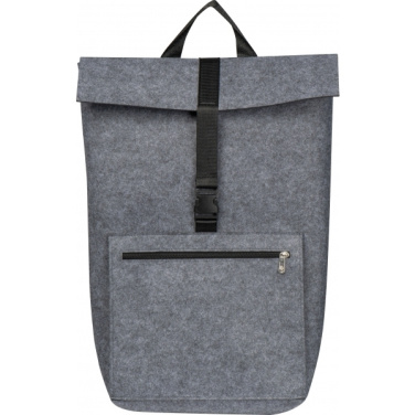 Logotrade promotional merchandise picture of: RPET Felt Backpack BIRMINGHAM