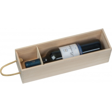 Logo trade advertising product photo of: Wine box DAVENPORT