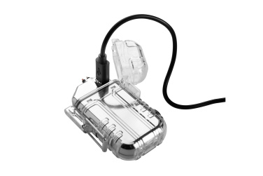 Logotrade promotional item image of: Electrical lighter CALBUCO Schwarzwolf