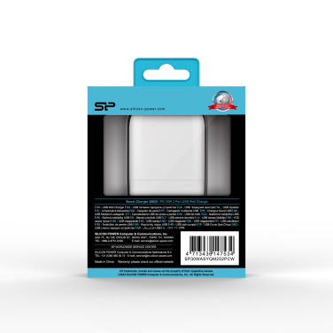 Logo trade promotional gifts image of: SILICON POWER fast charger QM25