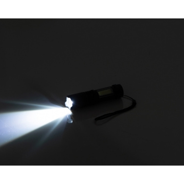Logotrade promotional gift picture of: Rechargeable flashlight AARHUS