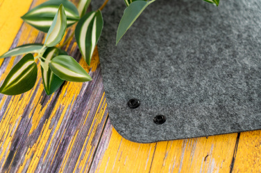 Logo trade business gift photo of: Felt key trey EDMONTON