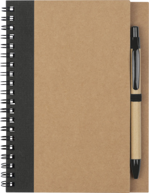 Logo trade advertising products picture of: Spiral notebook Ravenna