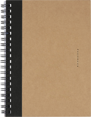 Logo trade promotional gifts image of: Spiral notebook Ravenna