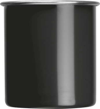 Logo trade promotional gifts image of: Steel cup Trezzo