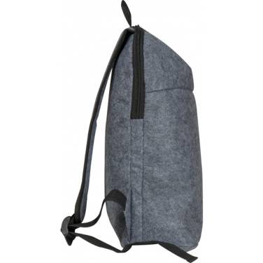 Logo trade promotional merchandise image of: RPET Backpack Davos