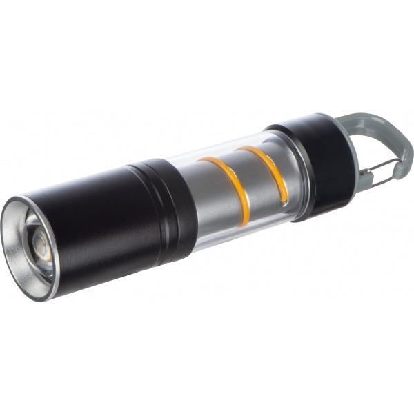 Logo trade promotional item photo of: Rechargeable flashlight Tulsa