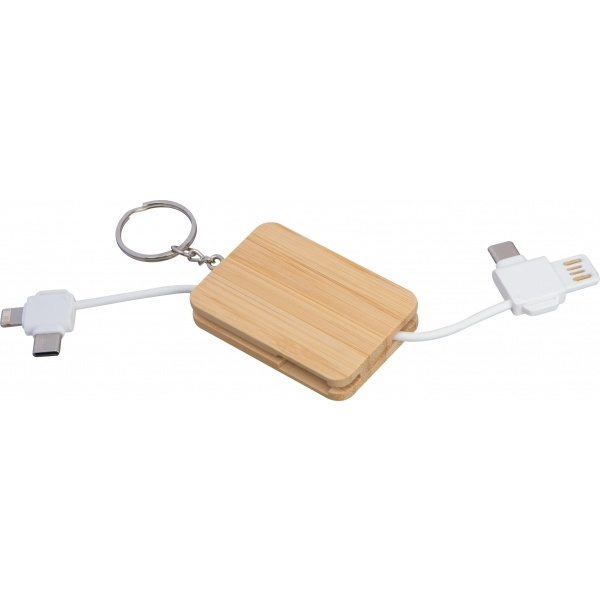 Logotrade promotional gift picture of: Keychain Bellevue