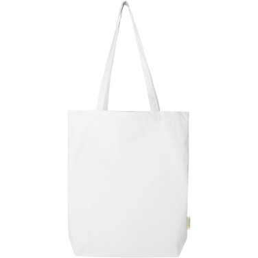 Logo trade promotional item photo of: Orissa 270 g/m² organic tote bag 10L
