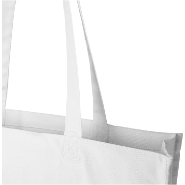 Logotrade corporate gift image of: Florida 270 g/m² GRS recycled gusset tote bag 14L