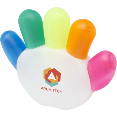 Logo trade promotional products picture of: Patina 5-colour highlighter