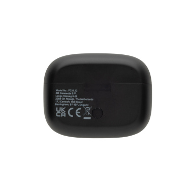 Logotrade promotional giveaway image of: Airtune RCS recycled plastic ANC earbuds with touch screen