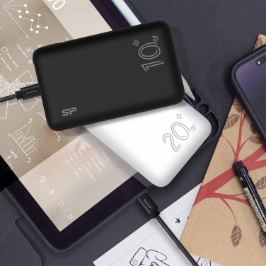 Logo trade business gifts image of: Power bank Silicon Power QS58 20000 mAh