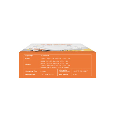 Logo trade promotional item photo of: Power bank Silicon Power QS58 20000 mAh