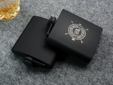 Logo trade business gift photo of: Hip flask 190203600