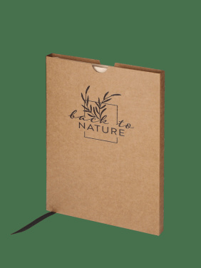 Logotrade promotional gift image of: Recycled Tea Notebook 209734000