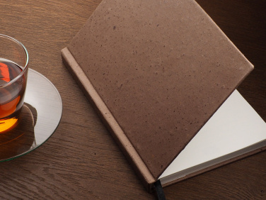 Logotrade advertising product image of: Recycled Coffee Notebook 209733900