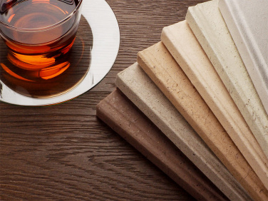 Logo trade corporate gift photo of: Recycled Coconut Notebook 209734100