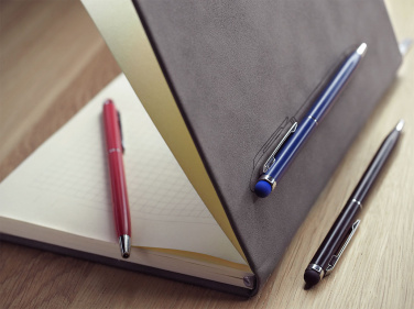 Logotrade promotional product image of: Magnetic notebook with a pen 124715100