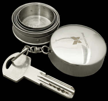 Logo trade promotional merchandise photo of: Keyring 94103600