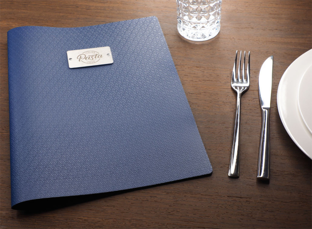 Logo trade advertising products image of: Menu cover Ambiente 1178243