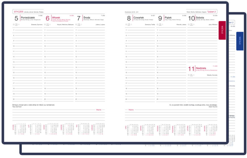 Logotrade promotional item picture of: Calendar 643016
