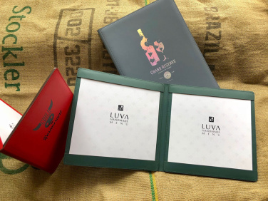 Logo trade corporate gifts image of: Menu cover Fine Dining 1063094