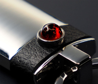 Logotrade corporate gift picture of: Amber Keyring  1291095