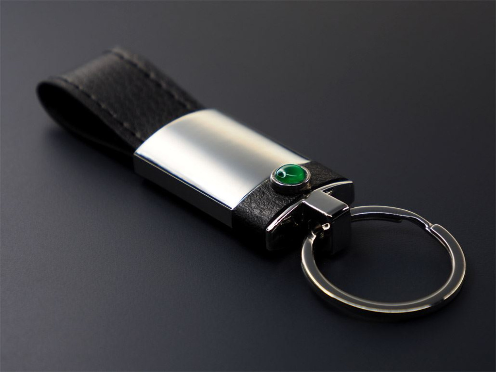 Logotrade promotional giveaway picture of: Agate stone Keyring 1297095
