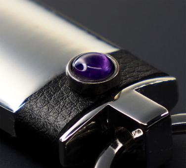 Logotrade promotional items photo of: Amethyst Keyring 1296095