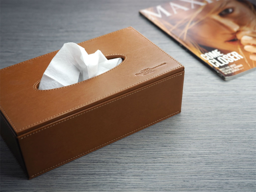 Logo trade promotional item photo of: Tissue box 992119